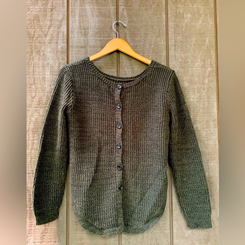 Button Back Sweater - Picture 2 of 7